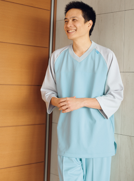 CR804 検診用シャツ｜検診用ウエア｜ナースウエア・看護服・白衣