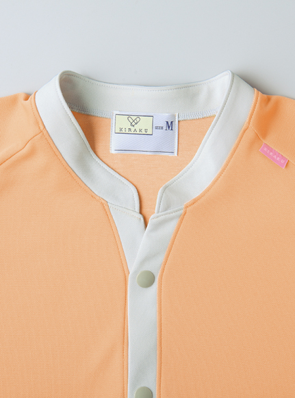 CR835 前開き検診用シャツ｜ニット患者衣｜ナースウエア・看護服
